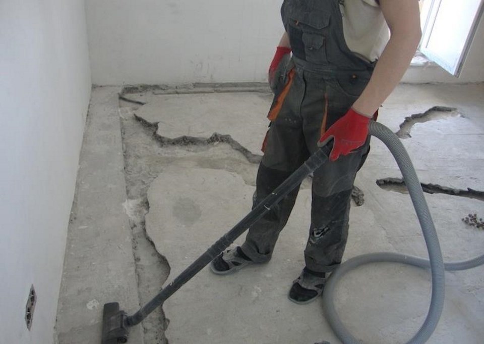 Усунення дефектів і ремонт наливних підлог